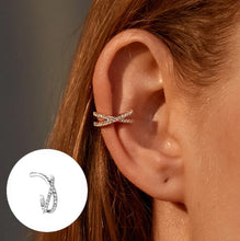 Punk Metal Ear Cuff Clip for Women | No Piercing, C-Shape Geometric Ear Wrap Jewelry