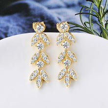 Moissanite Diamond Tassel Drop Earrings for Women