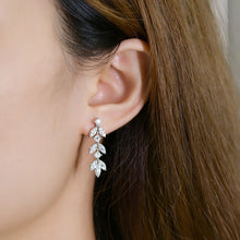 Moissanite Diamond Tassel Drop Earrings for Women