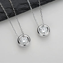 Moissanite Necklace for Women | D VVS1 Pendant | 925 Silver Chain