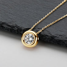 Moissanite Necklace for Women | D VVS1 Pendant | 925 Silver Chain