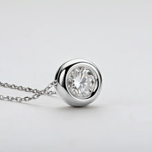 Moissanite Necklace for Women | D VVS1 Pendant | 925 Silver Chain