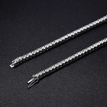 Long Tassel Moissanite Diamond Necklace | GRA Certified 18K Gold Plated Silver