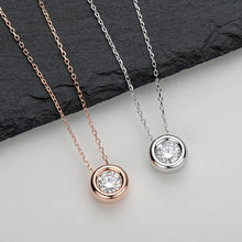 Moissanite Necklace for Women | D VVS1 Pendant | 925 Silver Chain