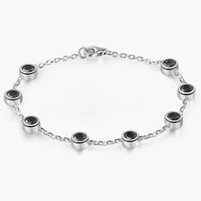 OEVAS 925 Sterling Silver 4mm 0.3CT D Color Moissanite Tennis Bracelet for Women | Fine Jewelry Gift